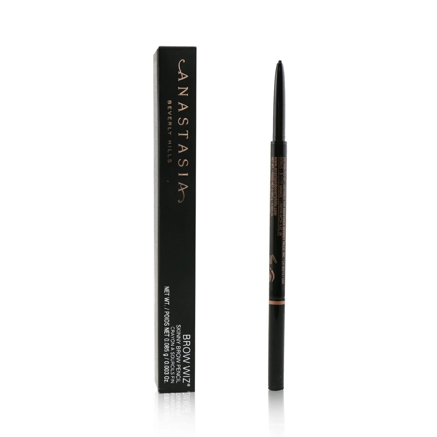 Anastasia Beverly Hills Brow Wiz Skinny Brow Pencil - # Auburn (Box Slightly Damaged)  0.085g/0.003oz