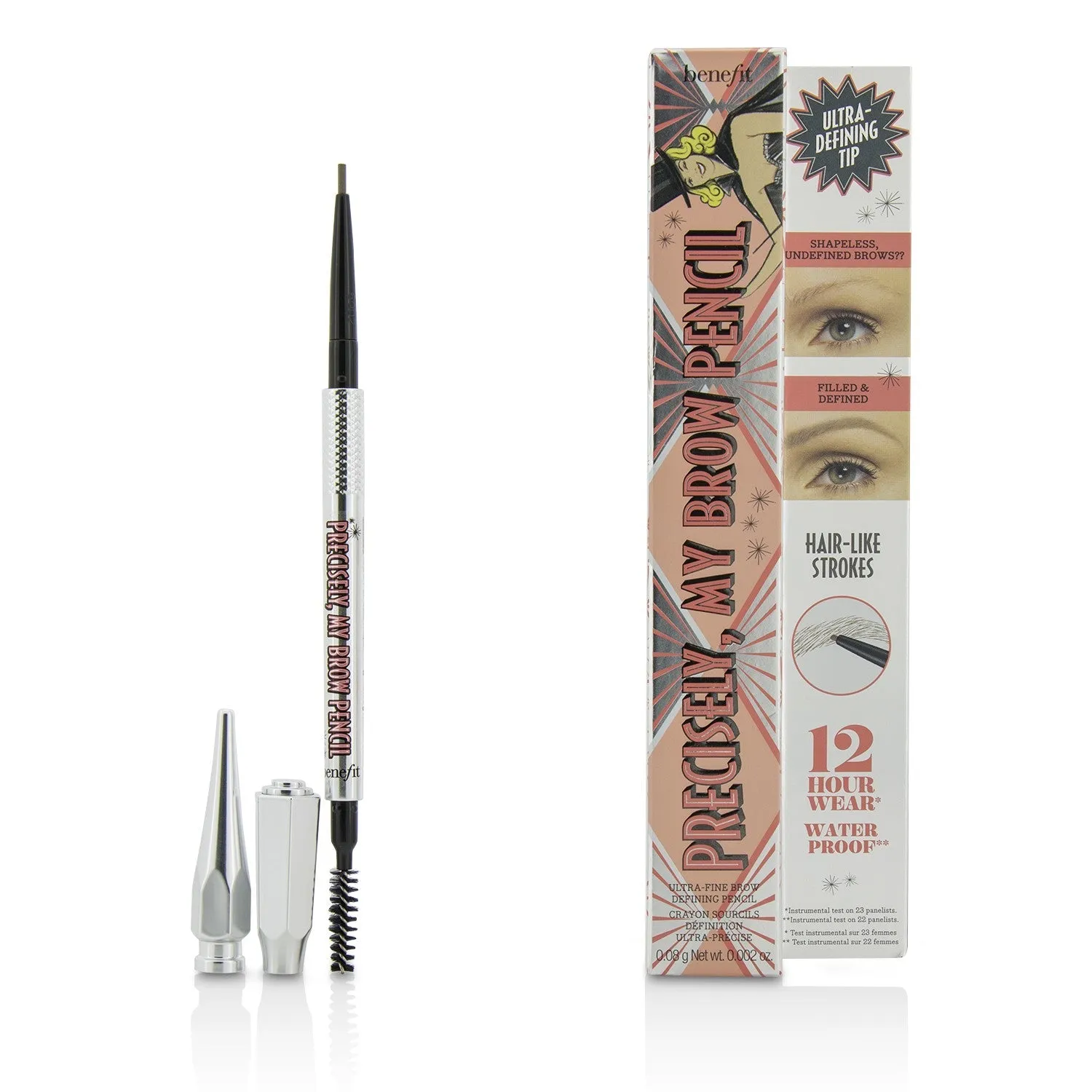 Benefit Precisely My Brow Pencil (Ultra Fine Brow Defining Pencil) - # 5 (Deep)  0.08g/0.002oz