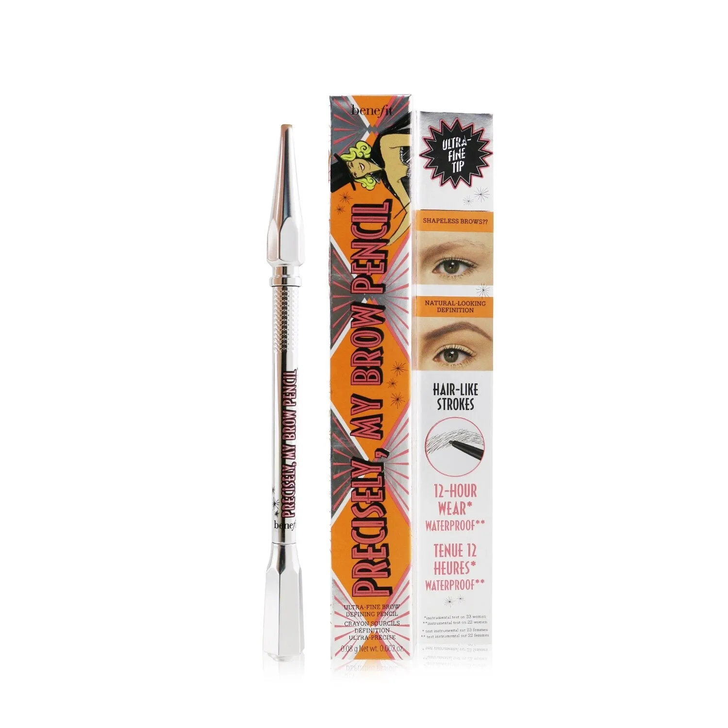 Benefit Precisely My Brow Pencil (Ultra Fine Brow Defining Pencil) - # 5 (Deep)  0.08g/0.002oz