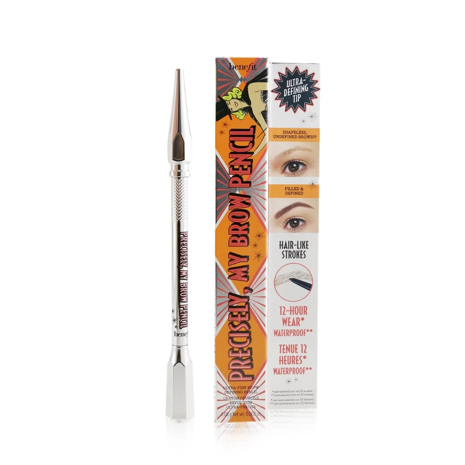 Benefit Precisely My Brow Pencil (Ultra Fine Brow Defining Pencil) - # 5 (Deep)  0.08g/0.002oz