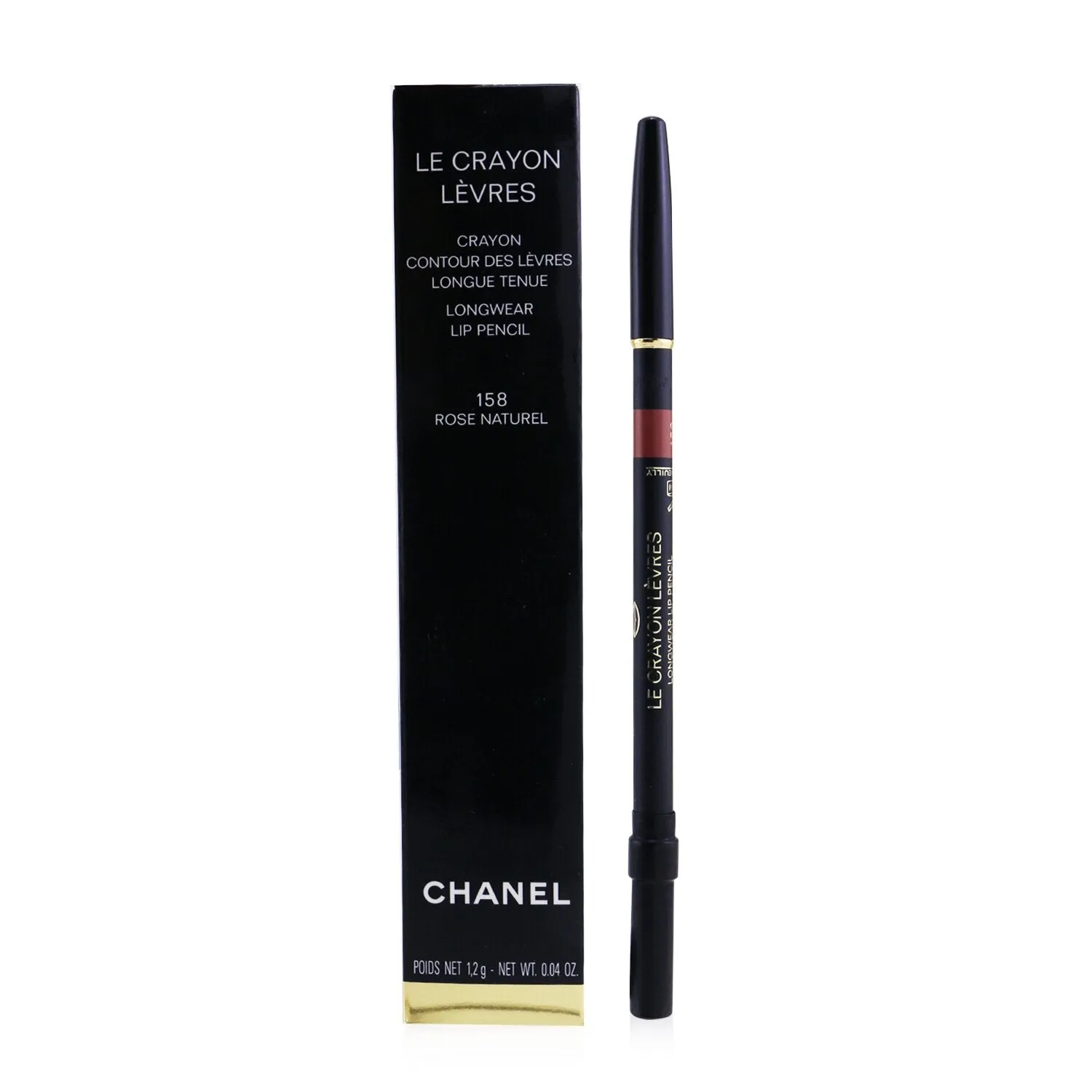 Chanel Le Crayon Levres - No. 158 Rose Naturel  1.2g/0.04oz