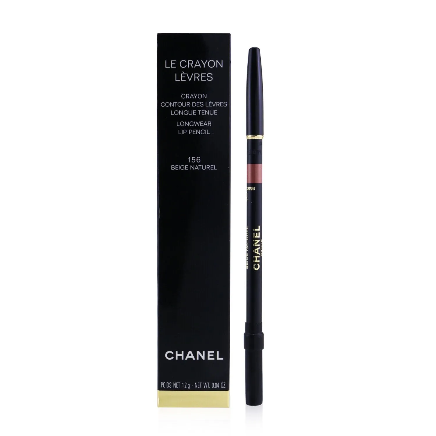 Chanel Le Crayon Levres - No. 158 Rose Naturel  1.2g/0.04oz