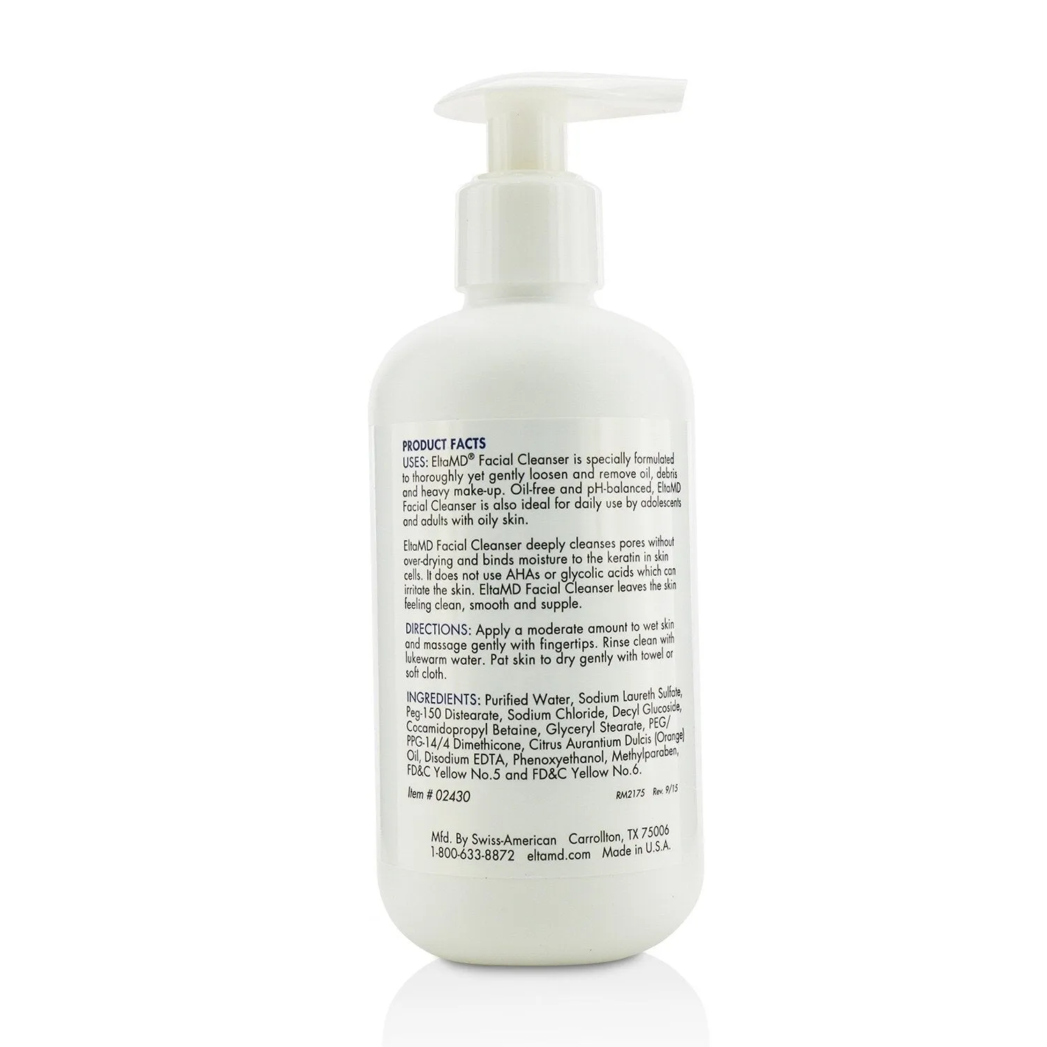 EltaMD Facial Cleanser (Unboxed)  236ml/8oz