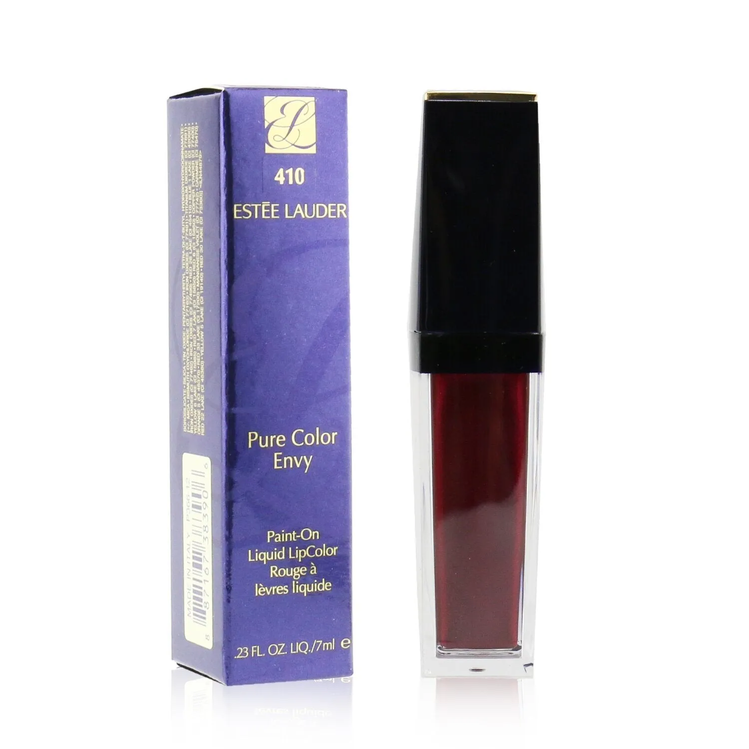 Estee Lauder Pure Color Envy Paint On Liquid LipColor - # 401 Brunt Raisin (Matte)  7ml/0.23oz