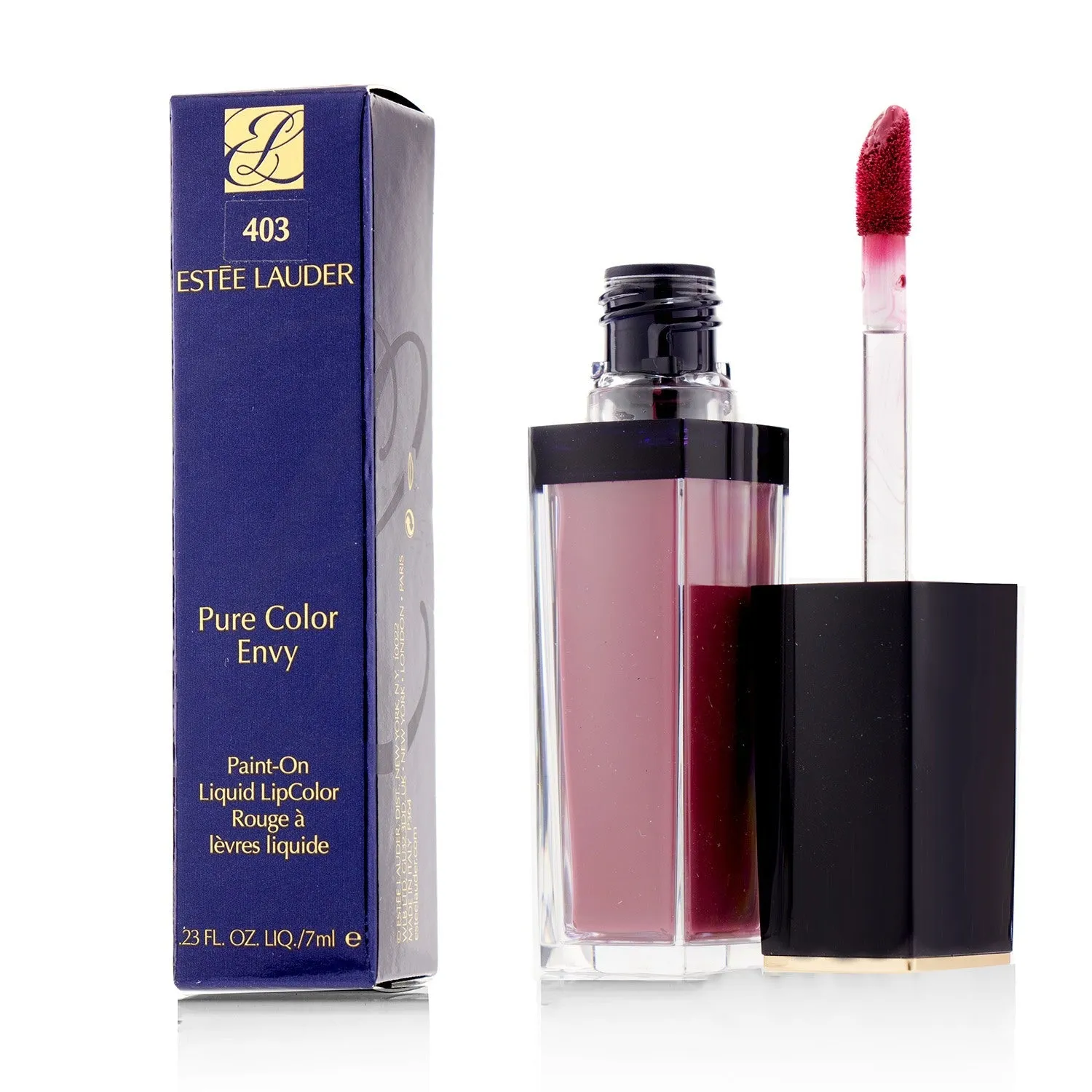 Estee Lauder Pure Color Envy Paint On Liquid LipColor - # 401 Brunt Raisin (Matte)  7ml/0.23oz