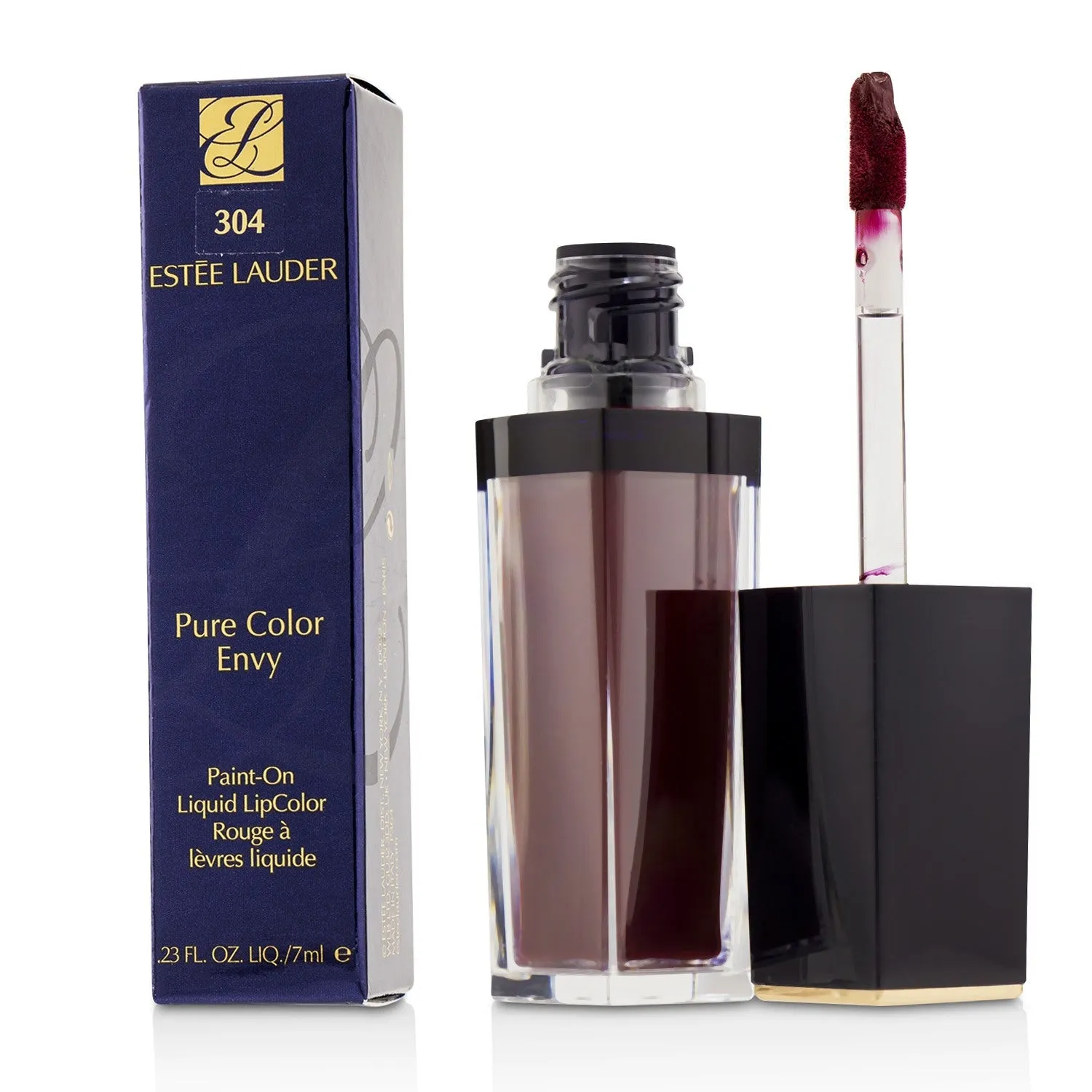 Estee Lauder Pure Color Envy Paint On Liquid LipColor - # 401 Brunt Raisin (Matte)  7ml/0.23oz