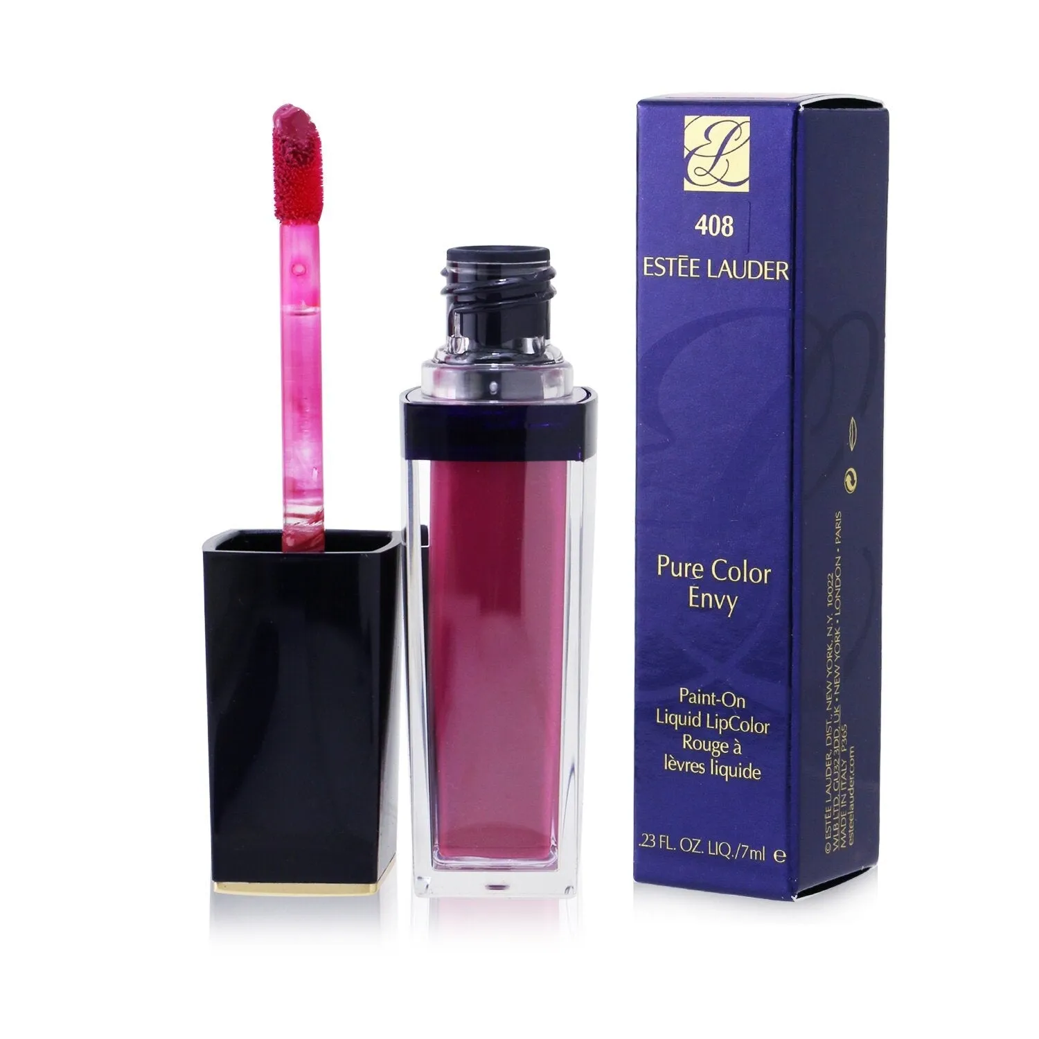 Estee Lauder Pure Color Envy Paint On Liquid LipColor - # 401 Brunt Raisin (Matte)  7ml/0.23oz
