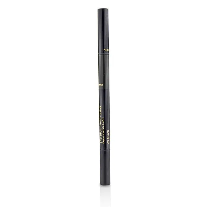 Estee Lauder The Brow MultiTasker 3 in 1 (Brow Pencil. Powder and Brush) - # 05 Black 0.45g/0.018oz
