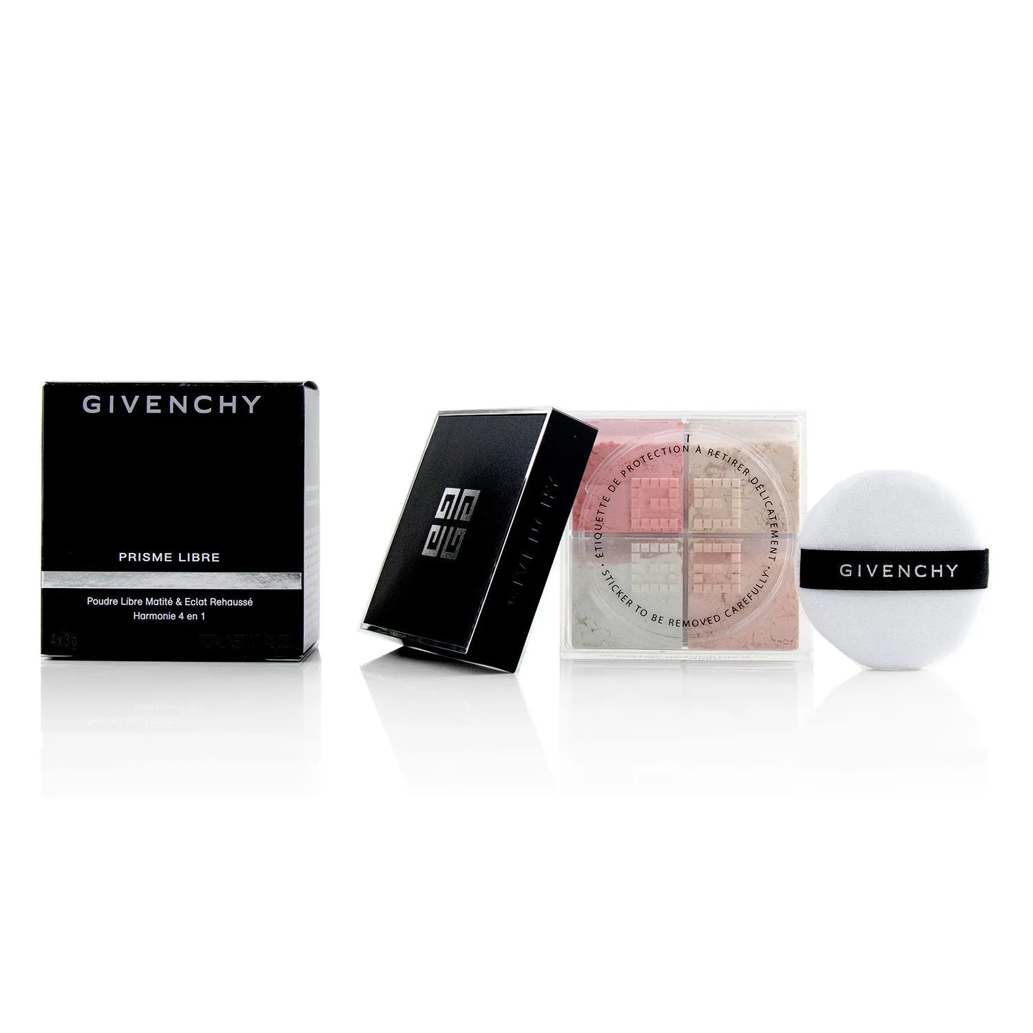 Givenchy Prisme Libre Loose Powder 4 in 1 Harmony - # 2 Taffetas Beige  4x3g/0.105oz