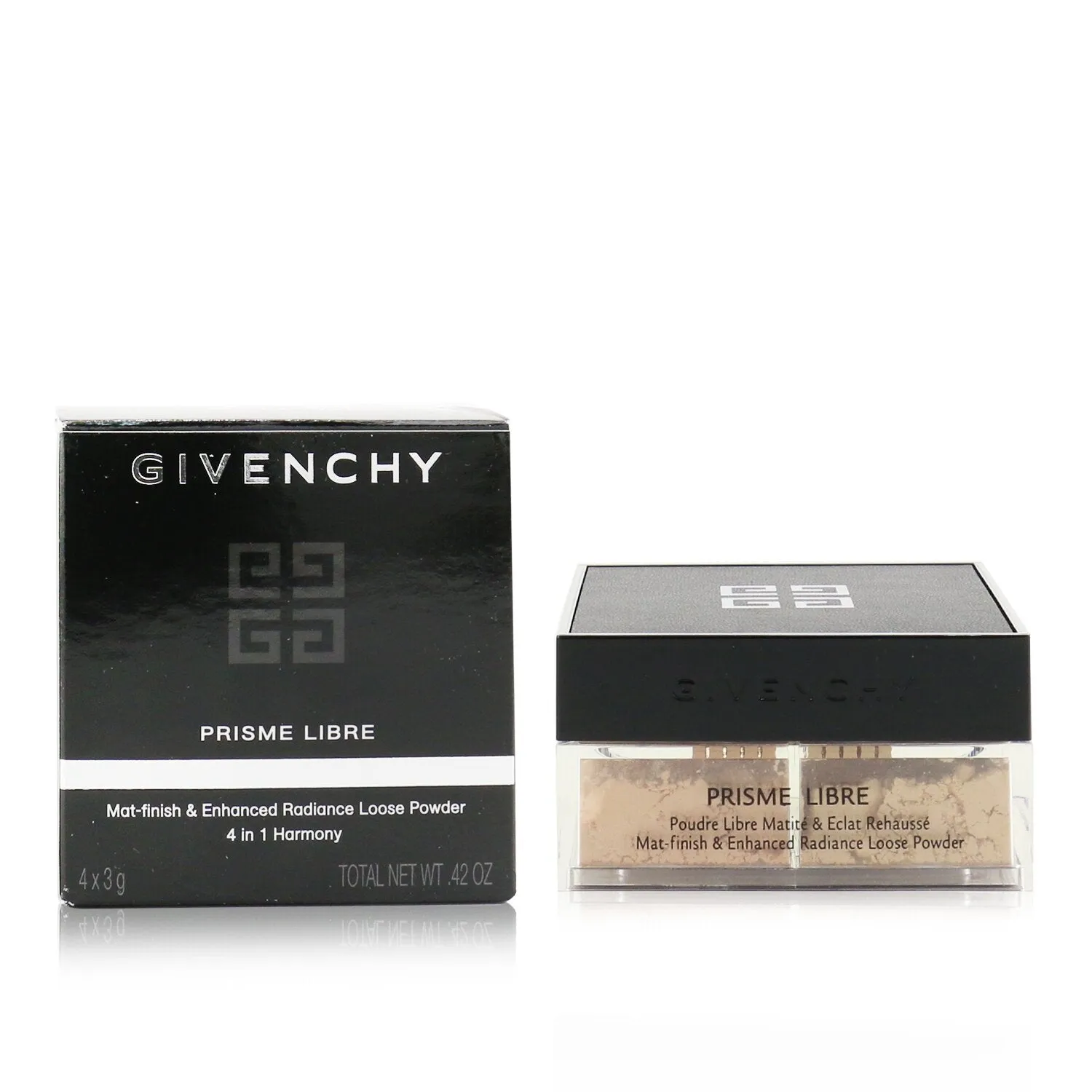Givenchy Prisme Libre Loose Powder 4 in 1 Harmony - # 2 Taffetas Beige  4x3g/0.105oz