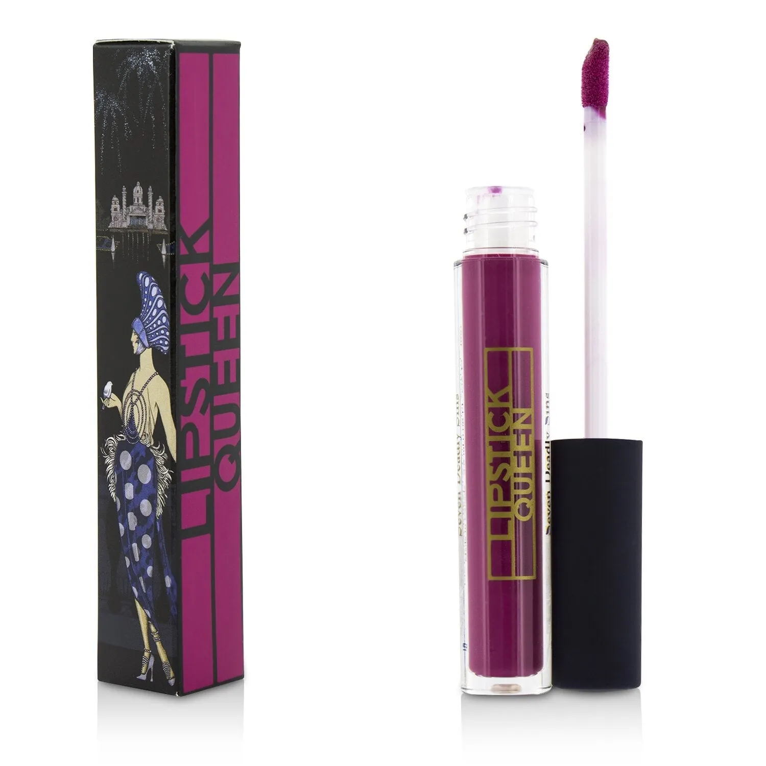Lipstick Queen Seven Deadly Sins Lip Gloss - # Anger (Fiery Red Coral)  2.5ml/0.08oz