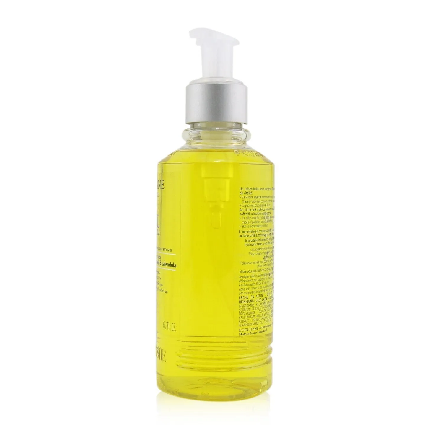 L'Occitane Facial Make-Up Remover - Oil To Milk (For All Skin Types. Even Sensitive)  200ml/6.7oz