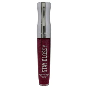 Rimmel London Stay Glossy Lip Gloss - 185 Grapevine Grove by Rimmel London for Women - 0.18 oz Lip Gloss